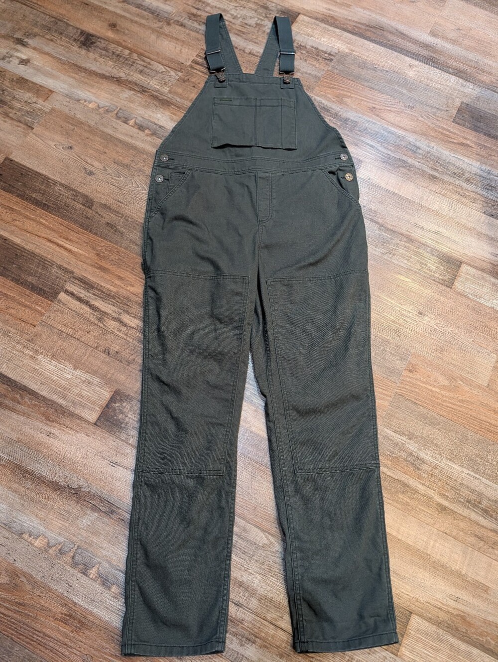 REI Co-op Women's Trailsmith Hiking Overalls Charcoal Black Gray Size 12